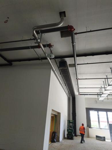 Réseaux sous plafond