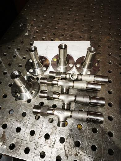 Pièces inox